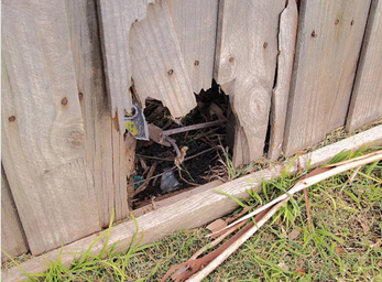 Wood fence repair in dayton, ohio